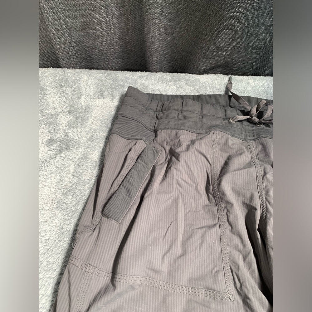 Lululemon dance studio Gray Drawstring Pants swea… - image 5